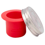 Mason Jar Divider Cup for Salads, Dips, and Snacks