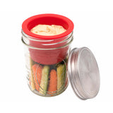 Mason Jar Divider Cup for Salads, Dips, and Snacks