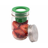 Mason Jar Divider Cup for Salads, Dips, and Snacks