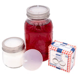 Leak Proof Platinum Silicone Sealing Lid Liners for Mason Jars 10 Pack