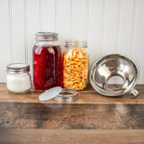 Leak Proof Platinum Silicone Sealing Lid Liners for Mason Jars 10 Pack