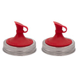 Silicone Oil Cruet Pour Lid for Mason Jars