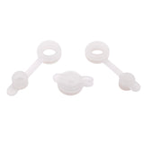 Silicone Straw Hole Grommets with Plugs for Mason Jar Lids 40 Pack