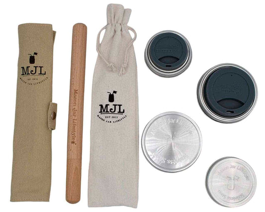 Zero Waste Starter Kit for Mason Jars