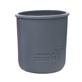 Silicone Sleeve for Wide Mouth Pint 16oz Mason Jars