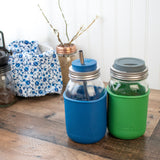 Silicone Sleeve for Quart 32oz Mason Jars