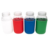 Silicone Sleeve for Half Gallon 64oz Mason Jars