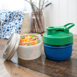 Silicone Sleeve for Wide Mouth Half Pint 8oz Mason Jars