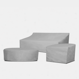 Mason Rectangle Fire Table - Weather Cover