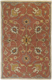 Logville Hand Tufted Rust 1119 Wool Rug