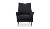 Fisher Armchair Wool Blend Charcoal