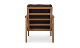 Fearne Accent Chair Dark Brown