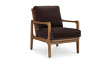 Fearne Accent Chair Dark Brown