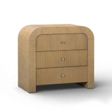 Hump 38" Arched 3-Drawer Bedside Chest