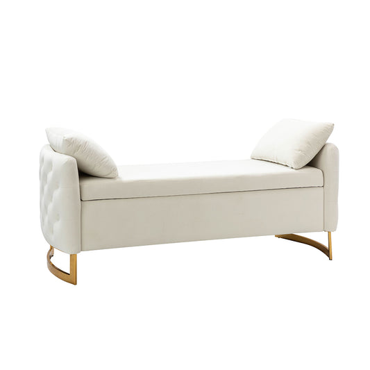 Christoph Upholstered Flip Top Storage Bench