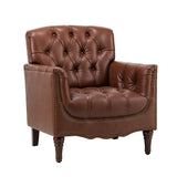 Elijah Genuine  Leather Armchair
