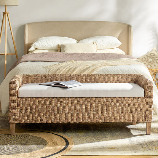 Abril Ratten Storage Bench