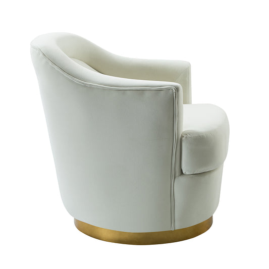 Burkhard Swivel barrel Chair