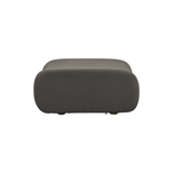 Zenith Contract-Grade Upcycled Fabric Ottoman