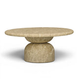 Cynthia 36" Concrete Indoor/Outdoor Coffee Table