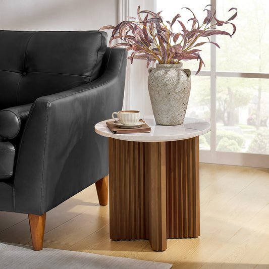 Roland Marble End Table