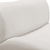 Zenith 116.5" Contract-Grade Upcycled Fabric Modular Sofa