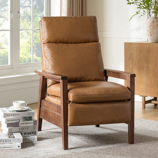 Gladys Genuine Leather Recliner