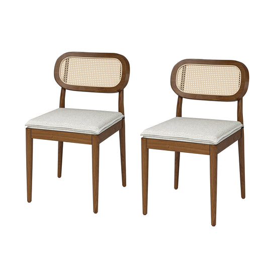 Konstantin Ratten Dining Chair Set of 2