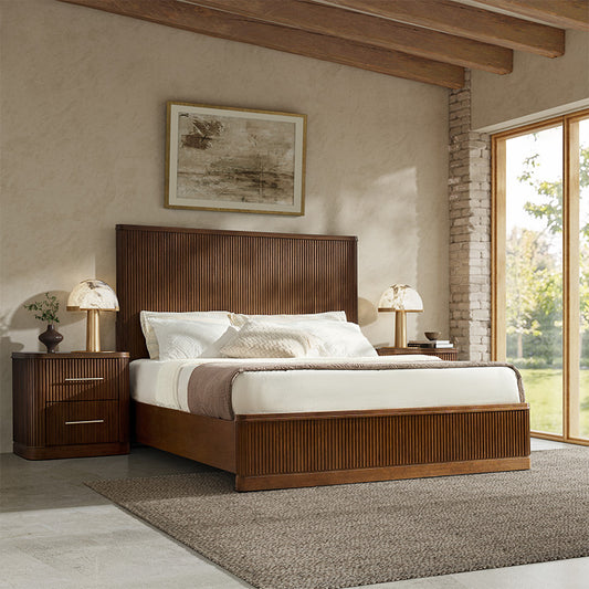 Graciela Solid Wood Platform King Bed