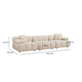 Calliope 118" Performance Modular Sofa