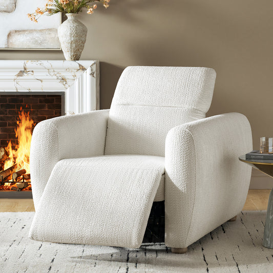 Tobias Power Recliner-IVORY