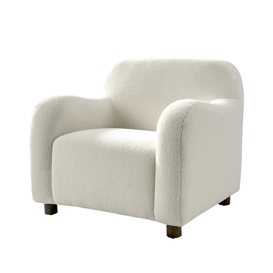 Bernie Boucle Upholstered Armchair