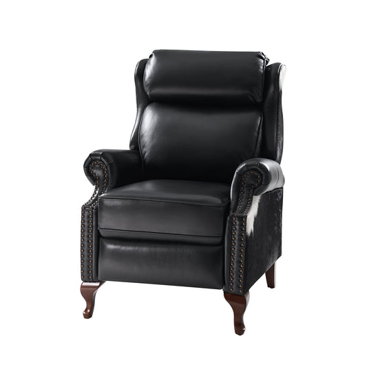 Richard Genuine Leather Manual Recliner