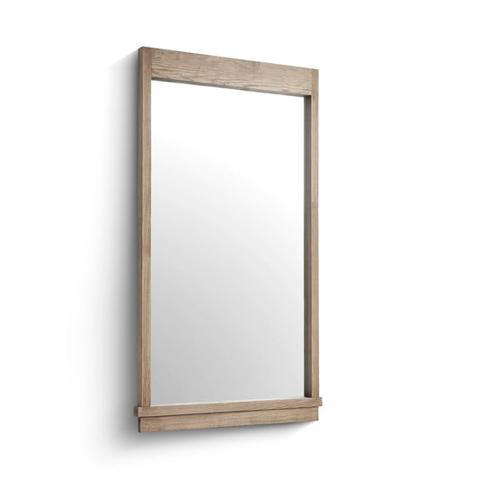 Aimee 44"X77" Solid Brushed Ash Floor Mirror