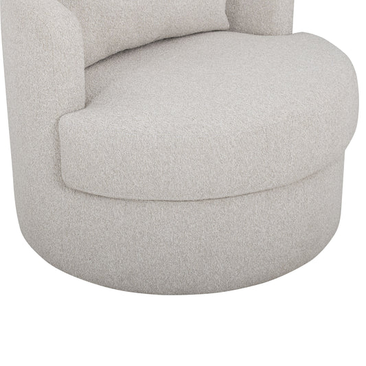 Silvi Performance Boucle Swivel Accent Chair