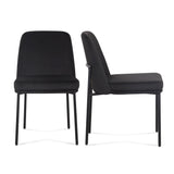 Sydney Performance Velvet Dining Chair - Set of 2