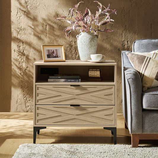 Auguste 2-Drawer Nightstand