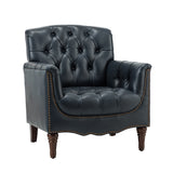 Elijah Genuine  Leather Armchair
