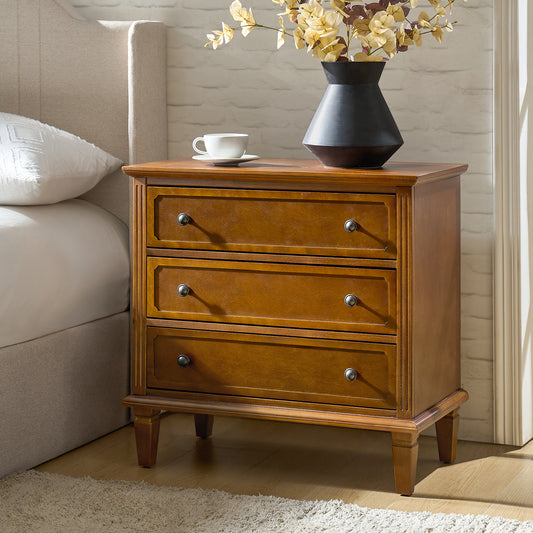 Jonathan 3-Drawer Nightstand