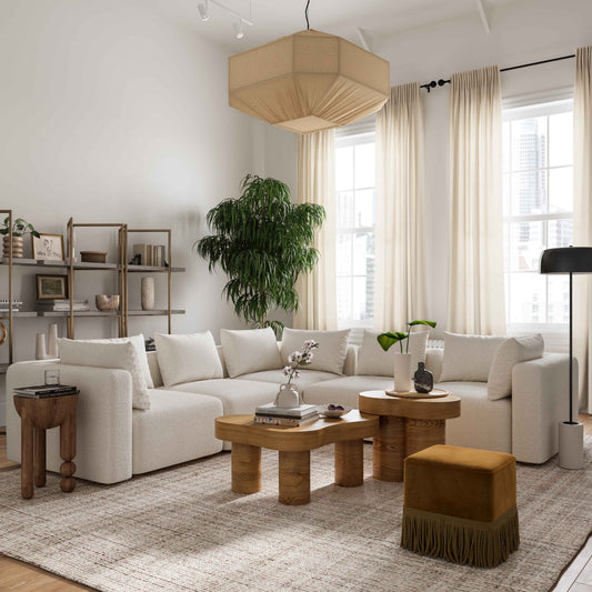 Hangover 81" Modular Loveseat
