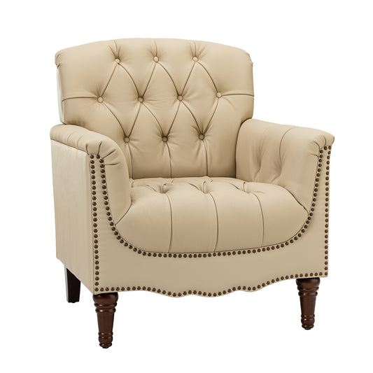 Elijah Genuine  Leather Armchair