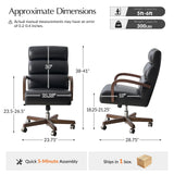 Para Office Chair-BLACK