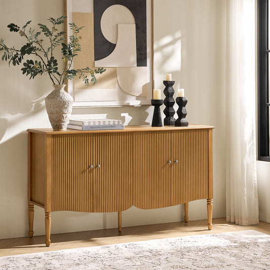 Avis 58"Wide 4 Door Sideboard