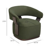 Madison Performance Swivel Accent Chair