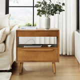 Valentin 2-Drawer Nightstand with  Built-In Outlets