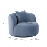 Fickle Swivel Accent Chair