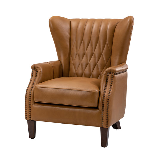 Xaver Genuine Leather Armchair