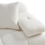Calliope Performance Vegan Shearling Modular Corner Chair