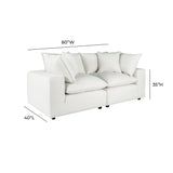 Cali 80" Modular Loveseat