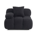 Calliope Performance Vegan Shearling Modular Corner Chair